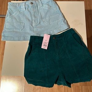 Bundle skirt and shorts